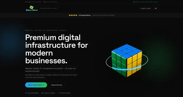 Koca Bean website