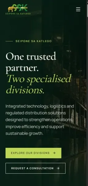 SSK Integrated Solutions on mobile