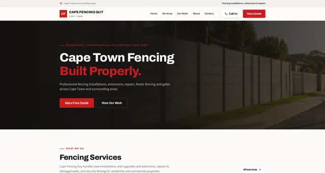 Fencing Foundation website
