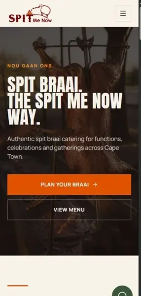 Spit Braai Foundation on mobile