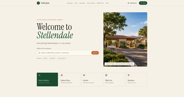 Stellendale Gateway website