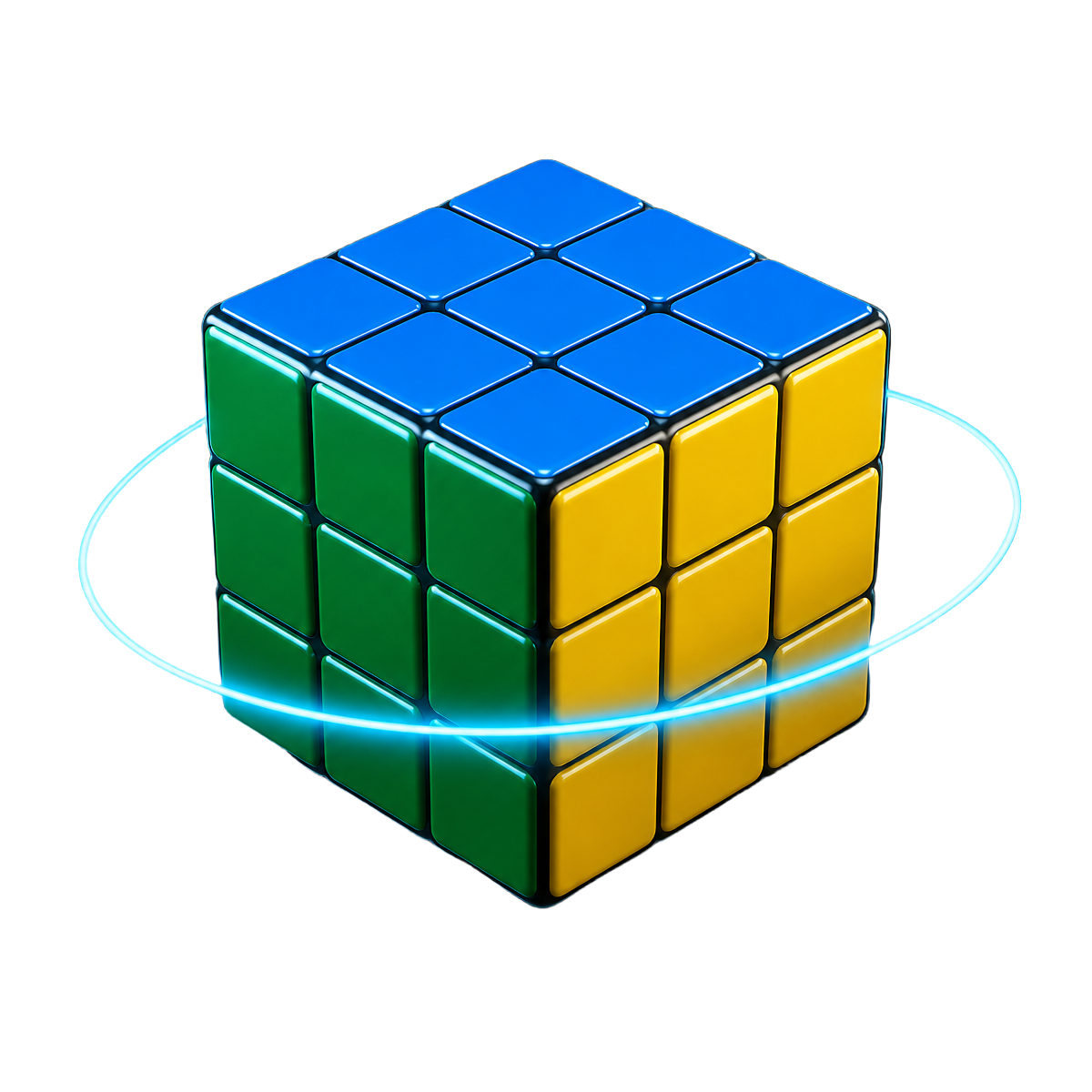 Koca Bean cube — a 3D representation of connected digital services